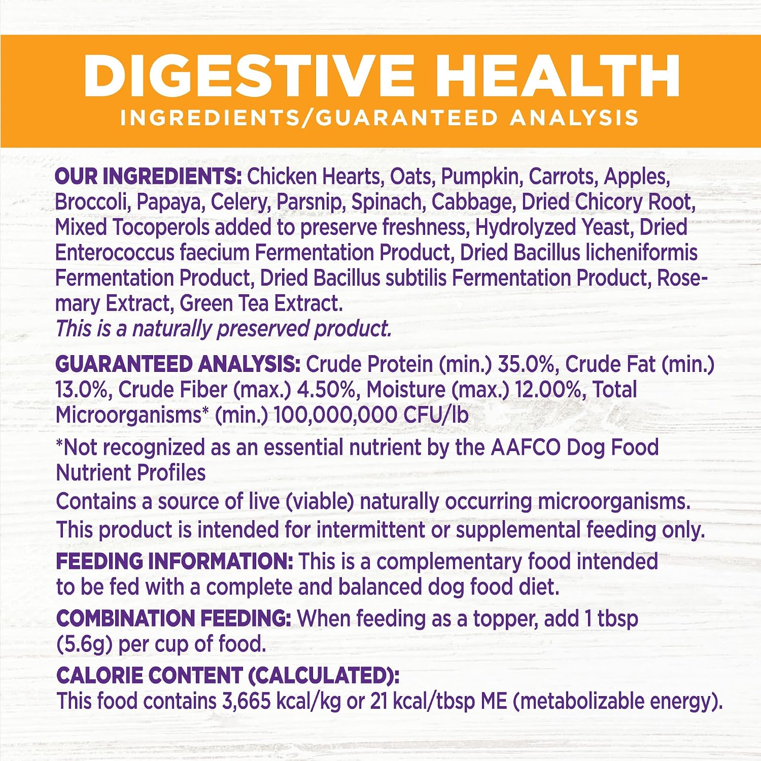 Probiotic enriched meal mixer for small medium and large canine breeds