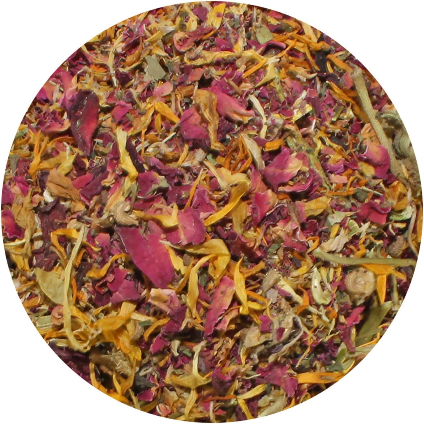Natural dried flower supplement for rabbits guinea pigs and chinchillas food enrichment