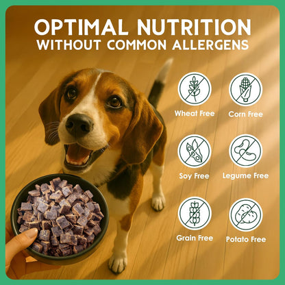 The Good List air-dried pet food featuring ninety percent animal protein ingredients list