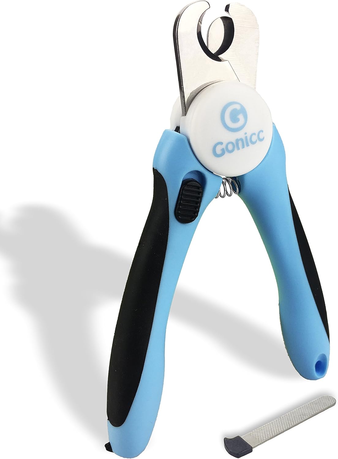 Gonicc pet nail clipper stainless steel blade detail