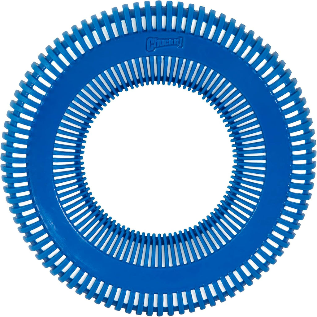Chuckit! Rugged Flyer medium flying disc held by hand