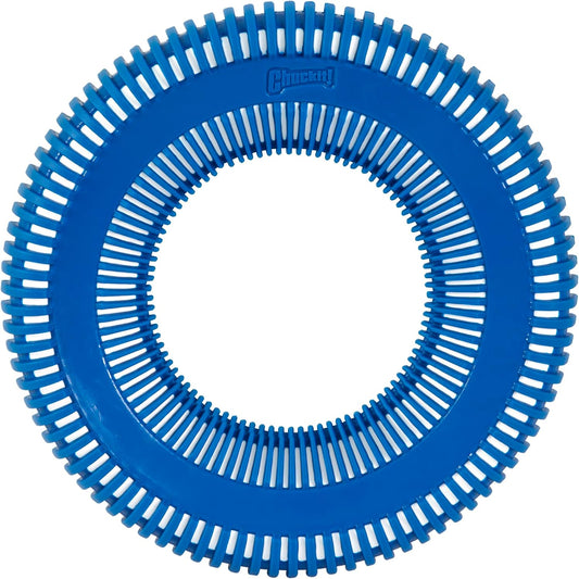 Chuckit! Rugged Flyer medium flying disc held by hand