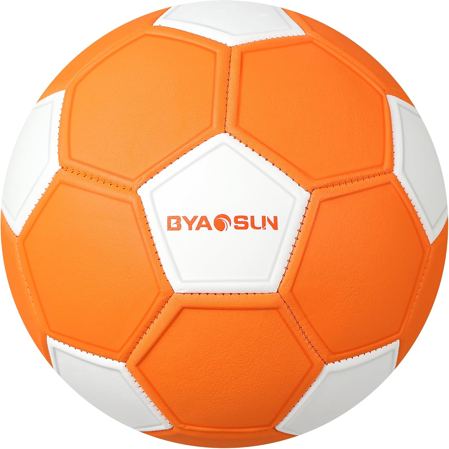 BYAOSUN Curve Soccer Ball Size 4 front view premium training football
