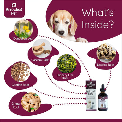 Petroleum free cat and dog constipation supplement bottle with dropper.