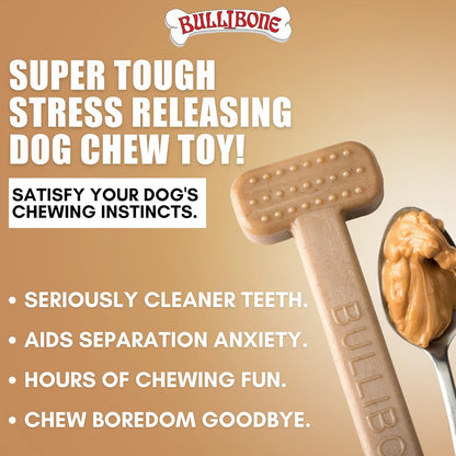 Bullibone dog toy textured dental surface detail