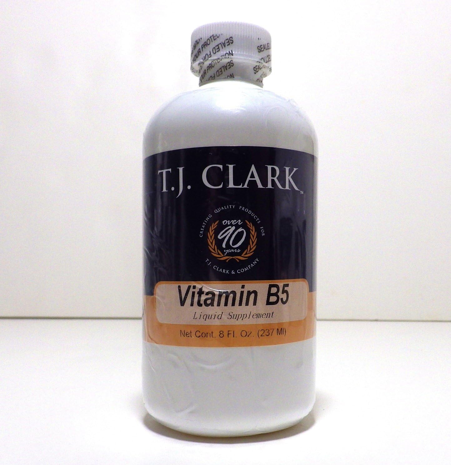 T.J. Clark Vitamin B5 Liquid Supplement front view packaging