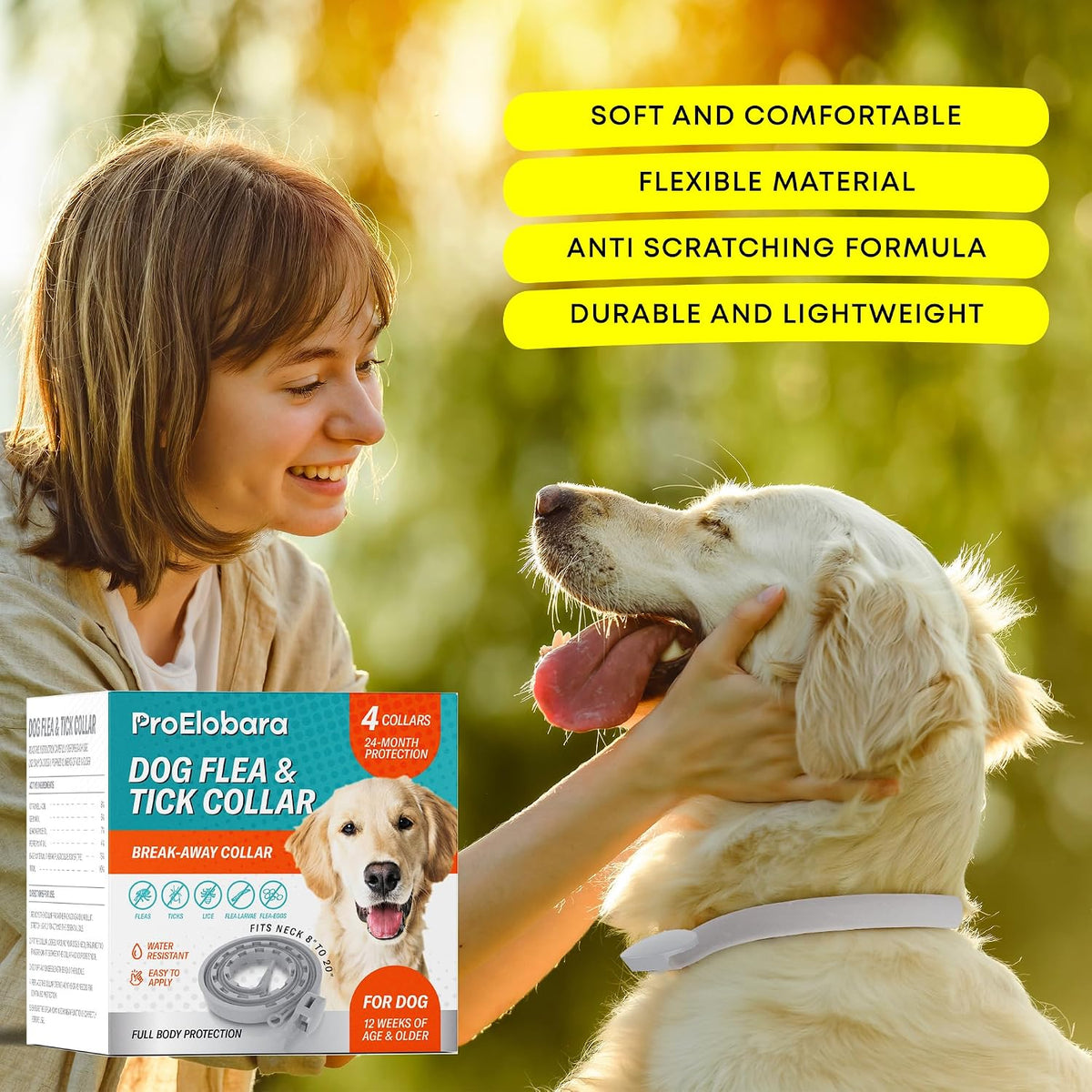 Instructions for trimming ProElobara dog collar