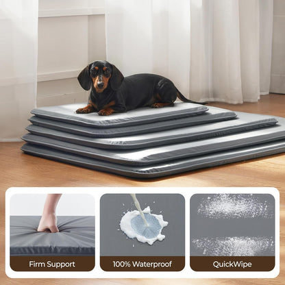 Egg-crate foam detail for orthopedic dog support