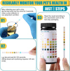 One Step veterinary health kit for cats and dogs showing the one hundred count test package
