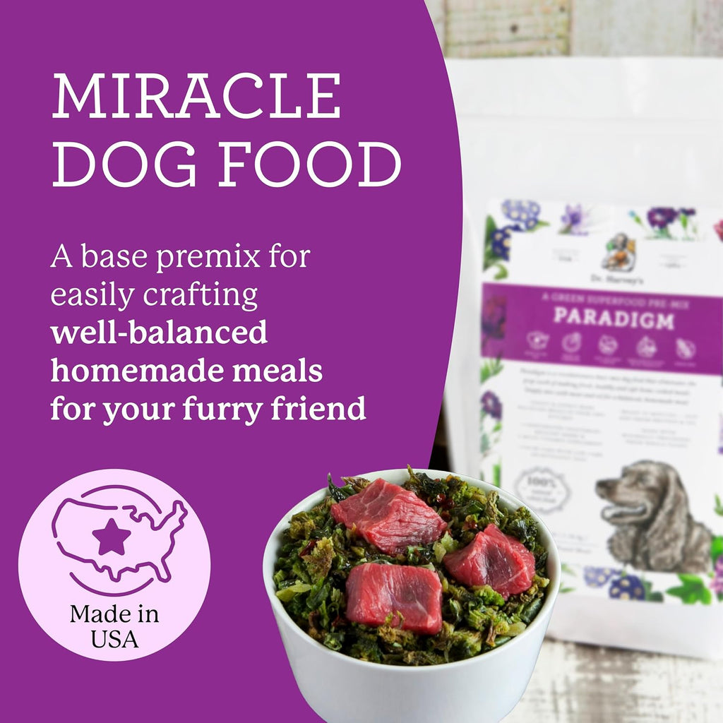 Dr. Harvey's Paradigm Green Superfood base mix texture detail