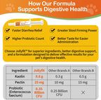 Jollyfit kaolin pectin anti diarrhea paste back label ingredients