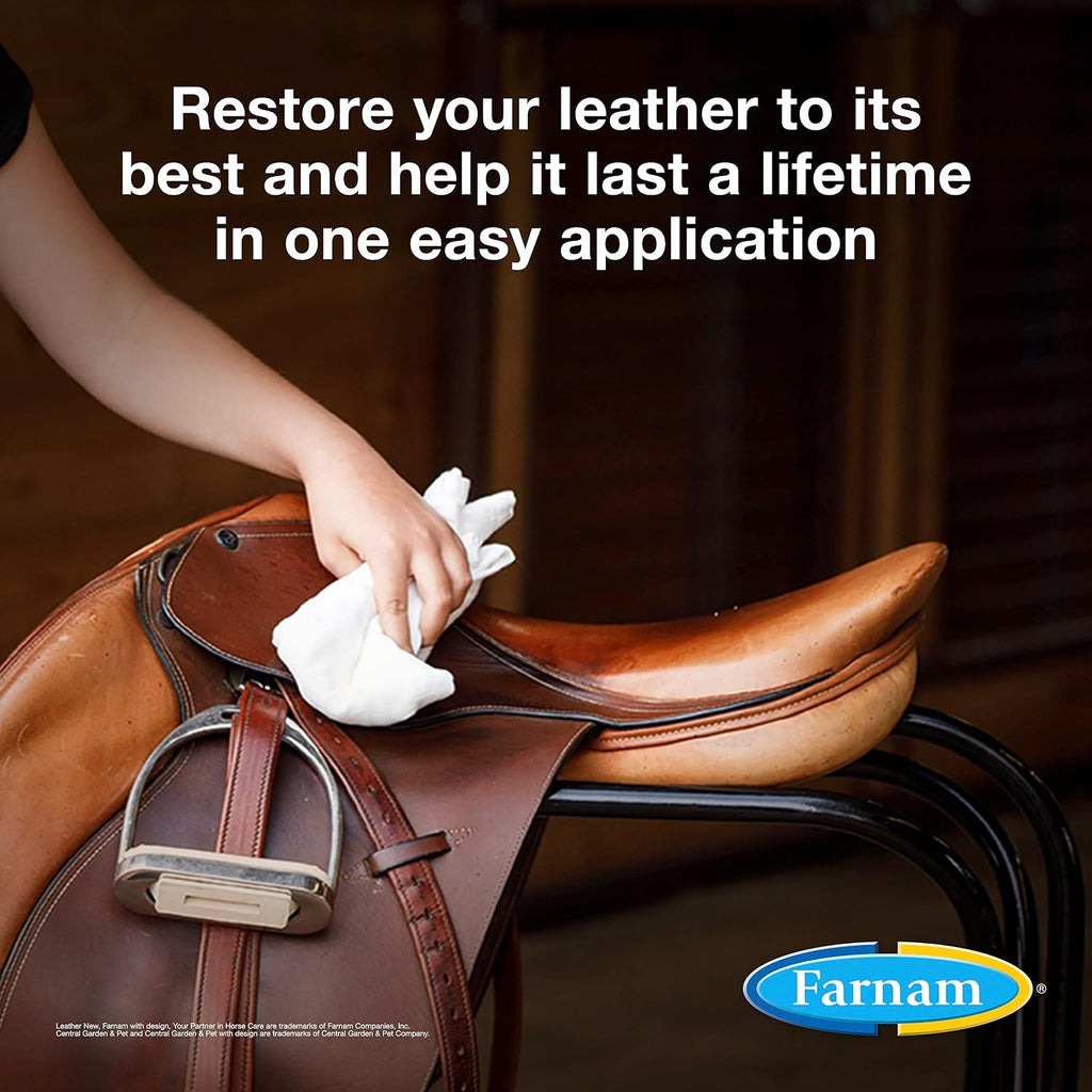 Farnam Leather Saddle Cleaner pack of two bottles imported leather care