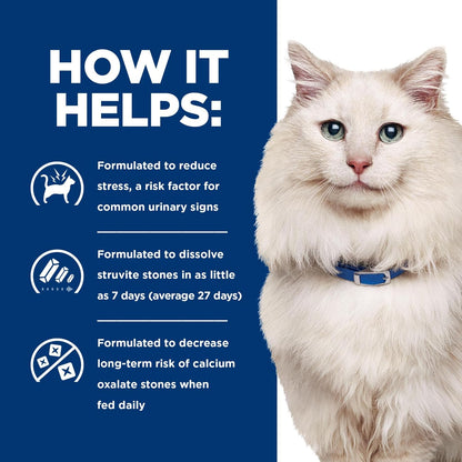 Hill's Prescription Diet feline stress chicken and rice recipe single pouch