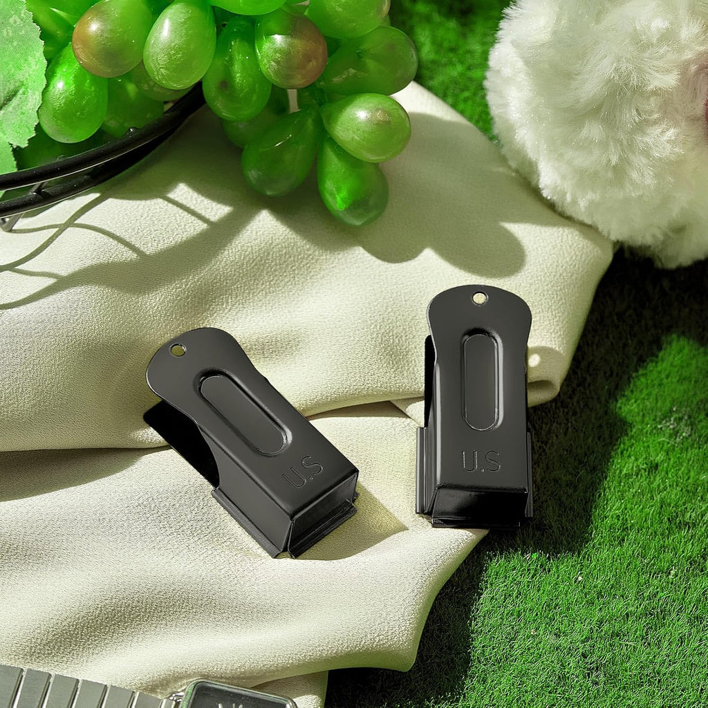 Durable steel cat and horse training clicker tool side view