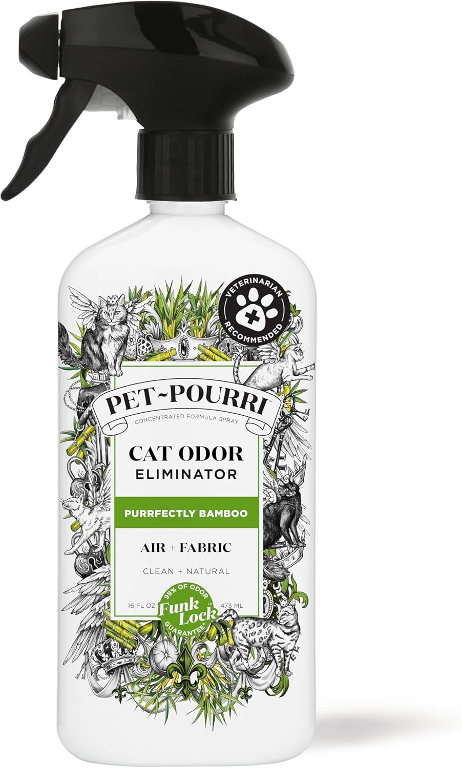 Pet-Pourri Pawsitively Fresh Pet Odor Deodorizer Spray, 16 Fl Oz, Up to 800 Uses, Air + Fabric Odor Remover with Essential Oils & Plant Based Ingredients, Vet Recommended, Pineapple, Jasmine & Pear - Image 13