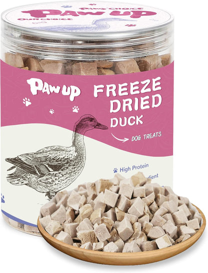 PAWUP Freeze Dried Chicken Dog Treats, 100% Single Ingredient Chicken Breast High Protein Dog Treats, Grain Free Dog Training Treats or Dog Food Topper, 4.6 oz - Image 12