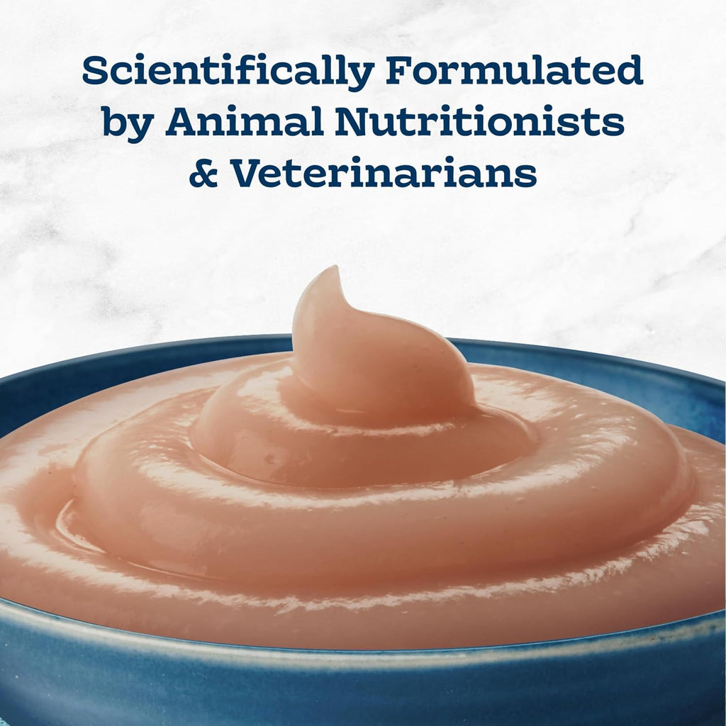 Blue Buffalo Tastefuls smooth texture pureed cat treat serving demonstration