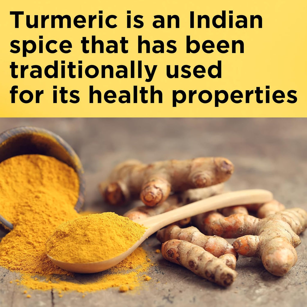 Nature Made Turmeric Curcumin 500 mg, Herbal Supplements, 120 Capsules - Image 2