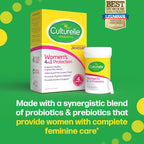 Culturelle probiotics for women blister or bottle layout
