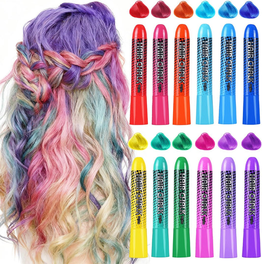 Garpgona 12 Color Hair Chalk Set front view