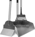 Full Snagle Paw pet waste cleanup kit hanging neatly by the handle eyelets.