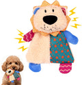 Nyktavos Squeaky Lion Dog Toy front view