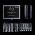 MGart dual nail forms front view packaging and mold display