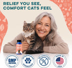 BestLife4Pets cat mange support nutritional facts and directions label.