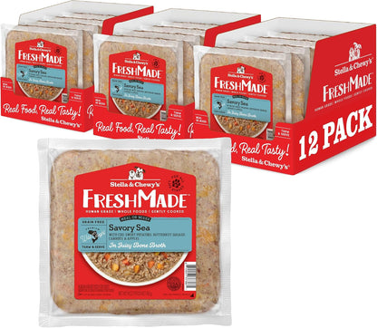 Stella & Chewy's FreshMade Frozen Fresh Grain-Free Chick-a-Lick'n Dog Food, 16-oz Pouch (Pack of 4) - Image 15