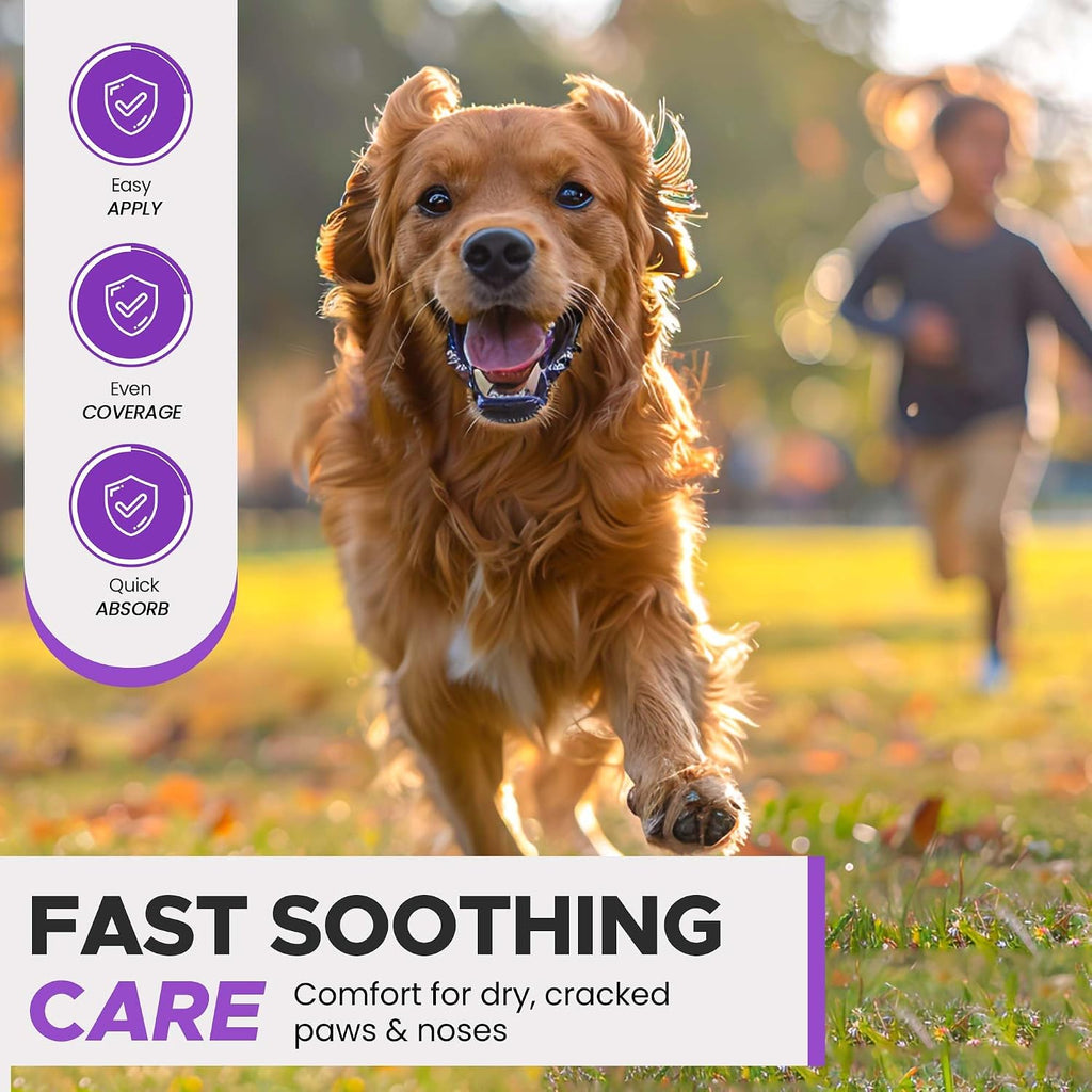 Premium imported pet skincare ointment for dry paws