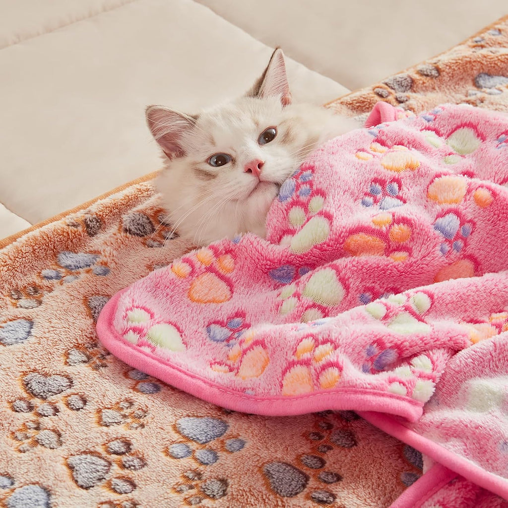 Luciphia premium imported pet travel blankets pack of three