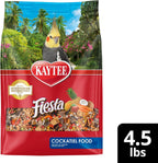 Kaytee Fiesta Cockatiel Food, Nutritious and Fun Blend, Supports Skin, Feather, Digestion, Brain and Heart Health, 4.5 pounds - Image 12