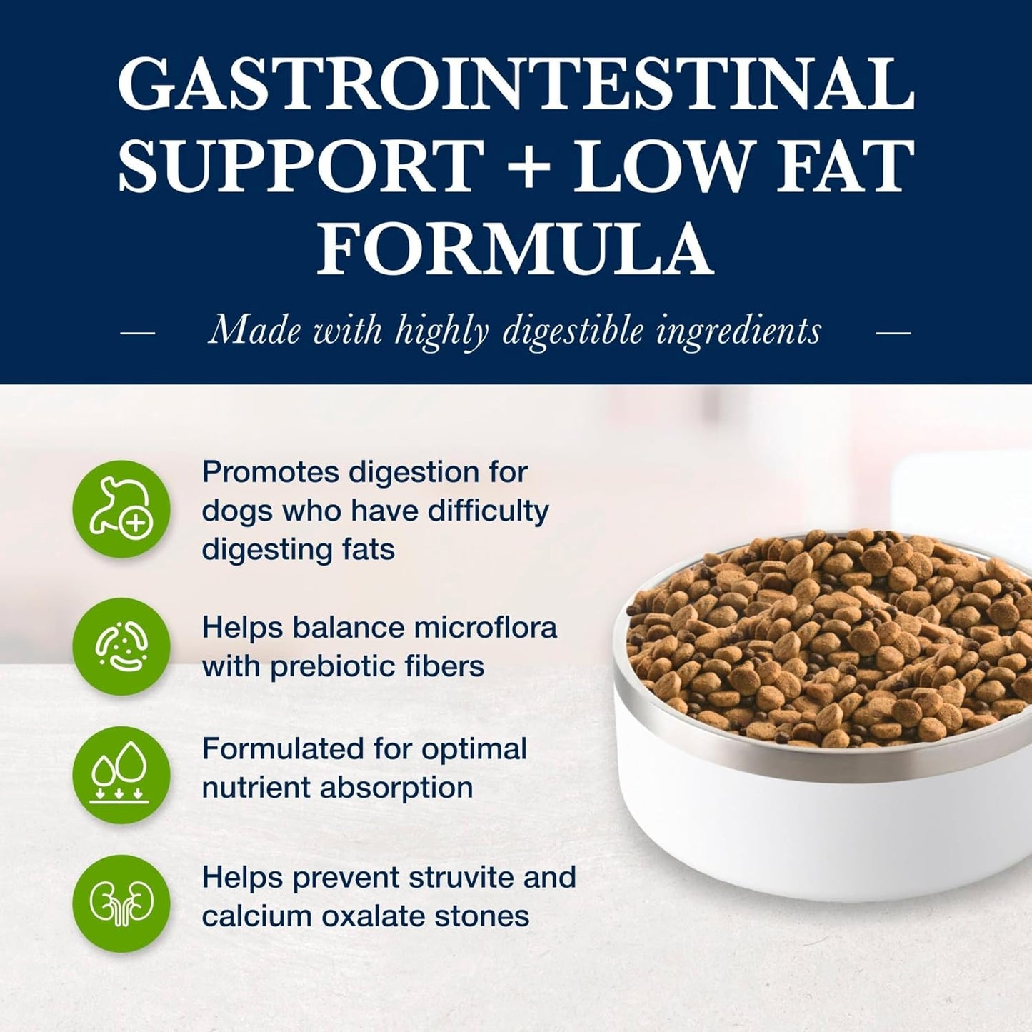 Prescription dog food for pancreatitis and sensitive stomach care imported from USA