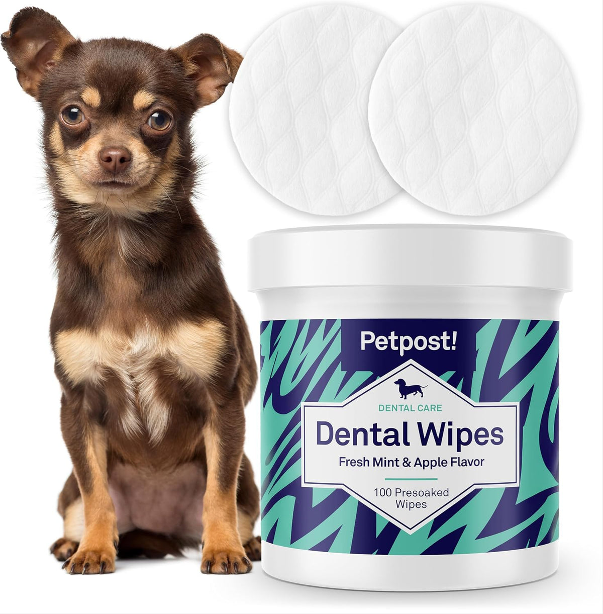 Petpost | Fresh Breath Foam for Dogs - Mint & Apple Flavored Dental Solution that Eliminates Bad Breath - Natural Tooth Cleaning Treatment 5 oz. - Image 9