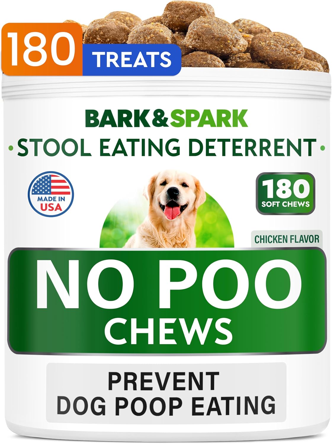 Dog health product Bark&Spark No Poo Treats usage guide