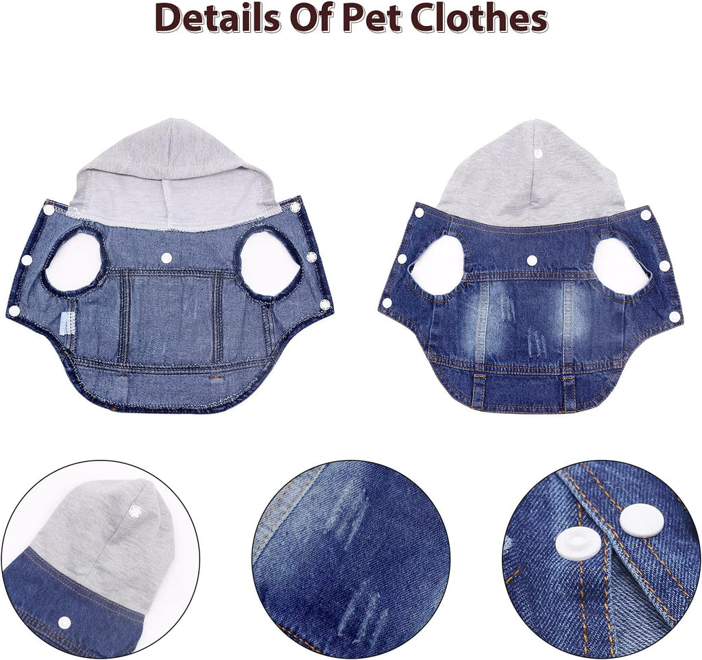 SILD vintage washed puppy clothes displaying the star design on the back.