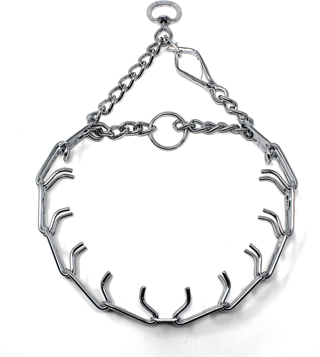 Herm Sprenger Dog Training Collar with Quick Release Buckle Ultra-Plus Chrome Plated Steel Training Collar Made in Germany 2.25mm x 16in Small - Image 11