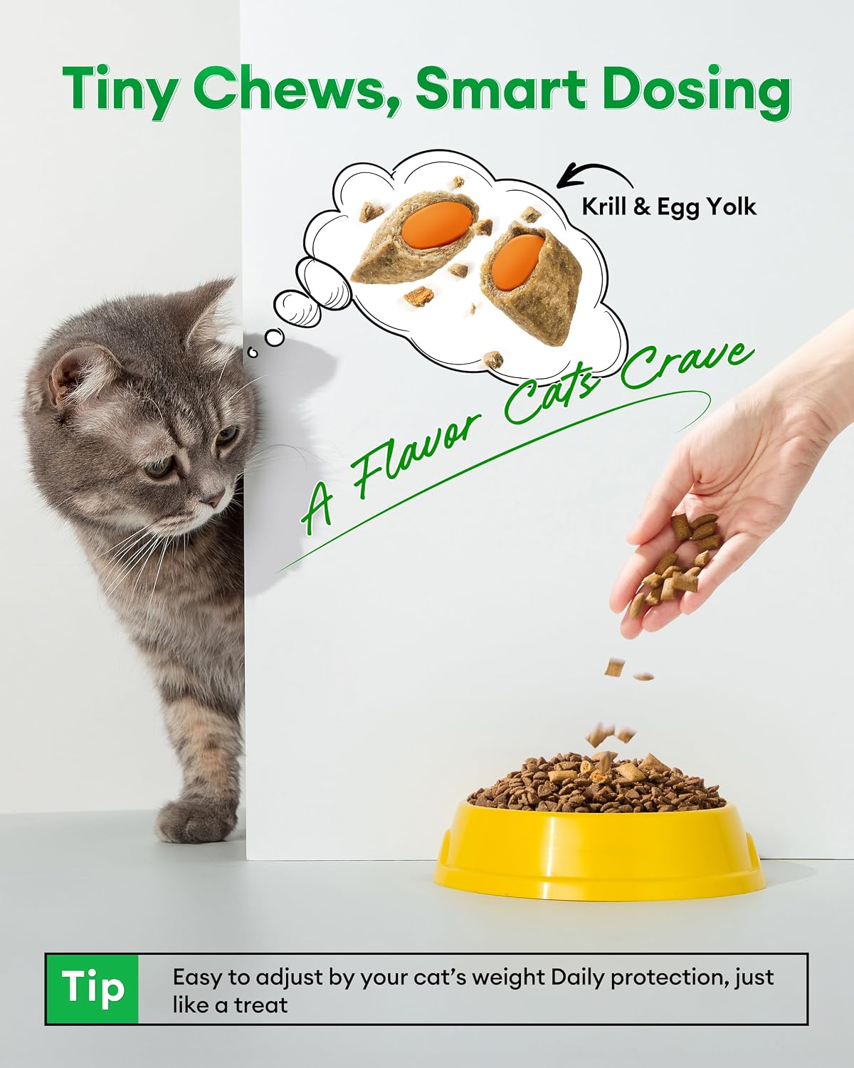 Authentic USA imported cat flea and tick chews