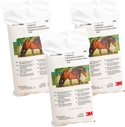 Authentic USA imported 3M Animalintex horse first aid dressing pack
