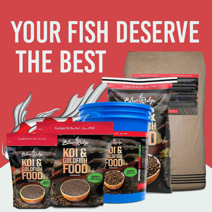 Packaging details of authentic Blue Ridge Fish Hatchery product