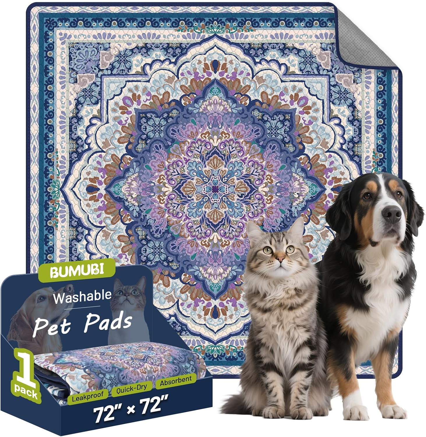 Bumubi pee pads for whelping and indoor pet care
