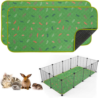 Sunheir Washable Pee Pads for Dogs , Thick Heavy Absorbency Reusable, Prevent Leakage, Waterproof , Non-Slip Pee Pads for Puppy Playpen, Crate, Whelping Box, Potty Training, Grey, 2 packs - Image 13