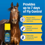 Farnam fly repellent for horses side profile packaging