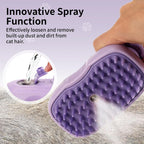 Close up of silicone bristles on Baytion steam brush