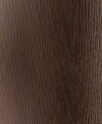 Richell small wastebasket showing textured wood finish