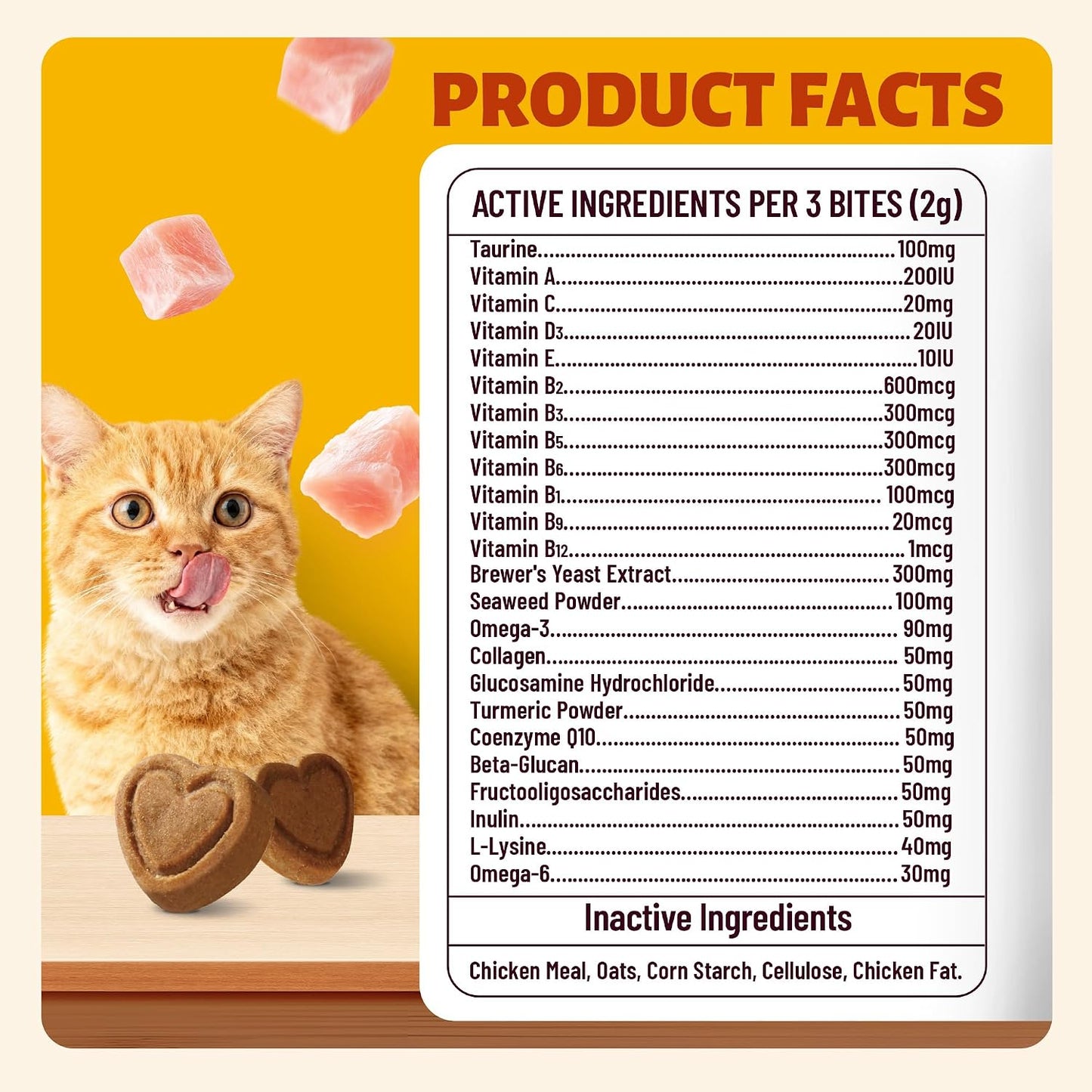 Multibites 24-in-1 pet wellness formula displaying comprehensive vitamin and prebiotic blend