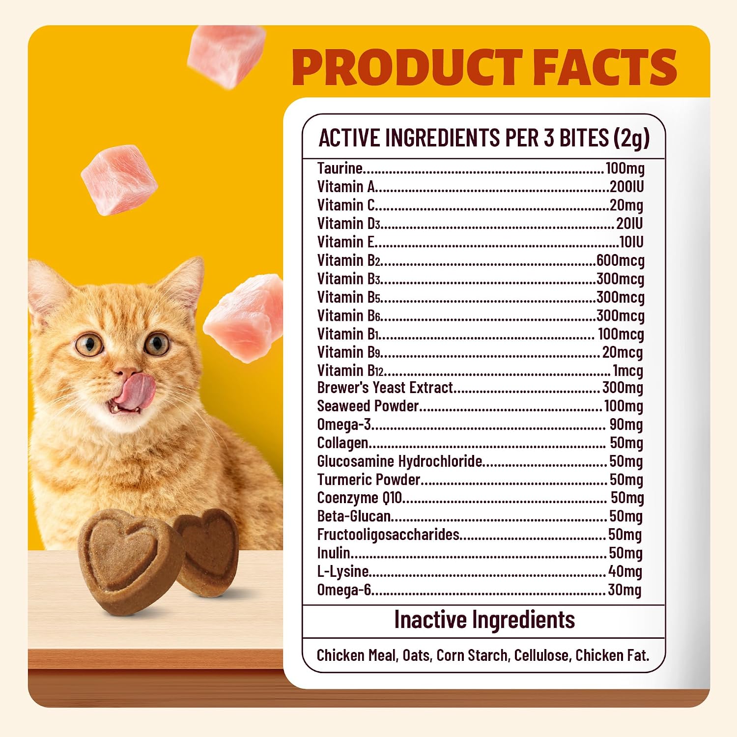 Multibites 24-in-1 pet wellness formula displaying comprehensive vitamin and prebiotic blend