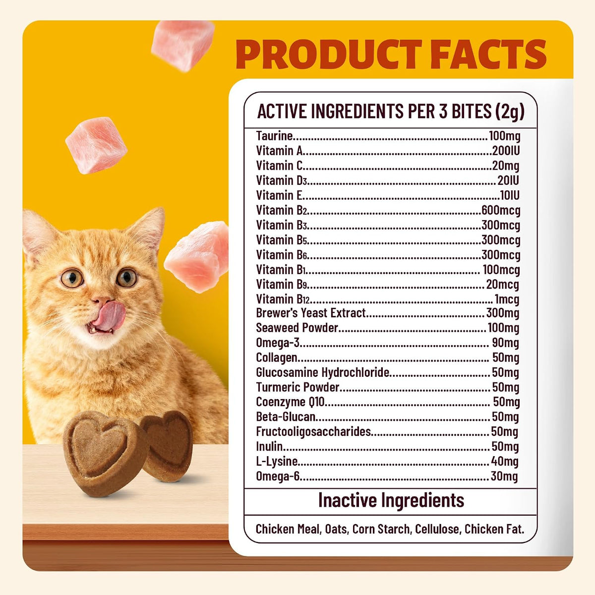 Multibites 24-in-1 pet wellness formula displaying comprehensive vitamin and prebiotic blend