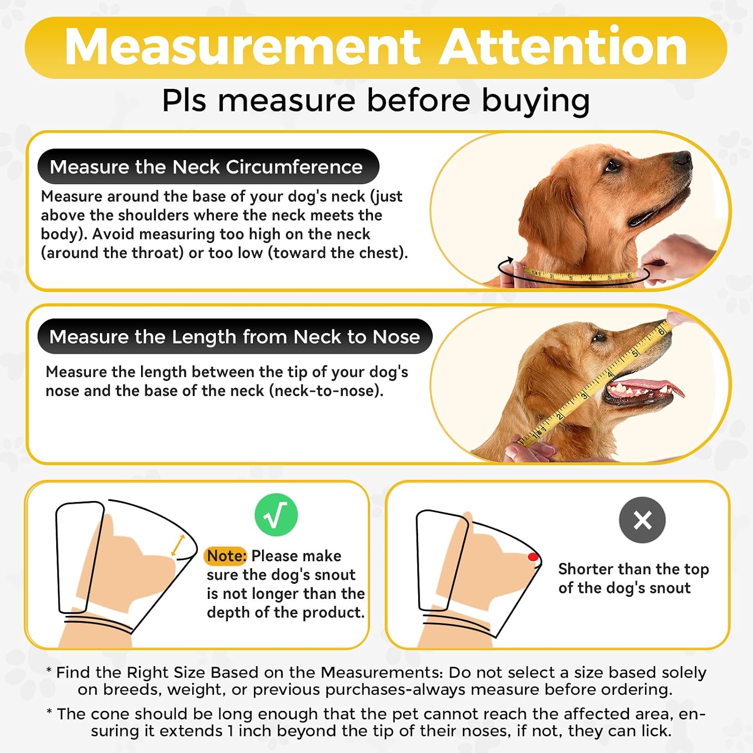 Soft padded edge dog cone collar side view
