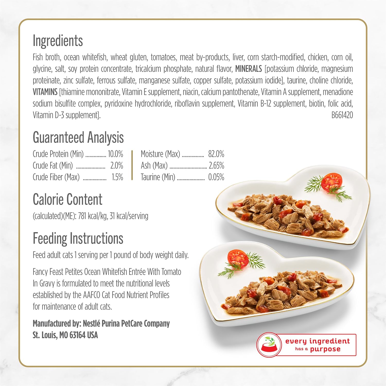 Fancy Feast Petites Snap And Serve Tub